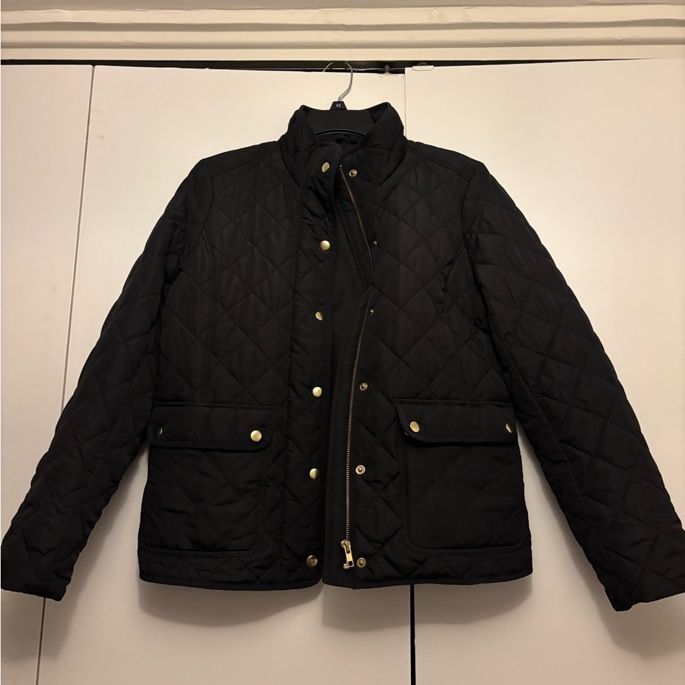 Barbour Black Quilted Jacket